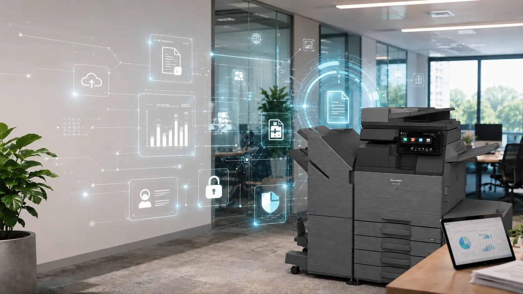 Print management software for secure release, user authentication, pull printing, tracking and reporting across shared print environments.